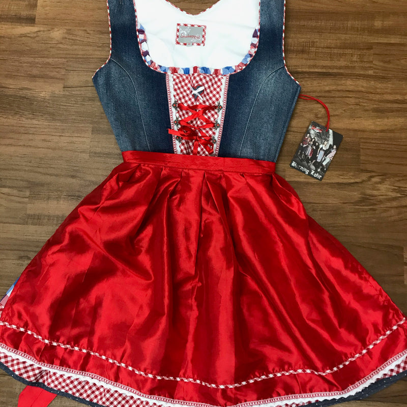 Dirndl Gr.40, Jeanslook