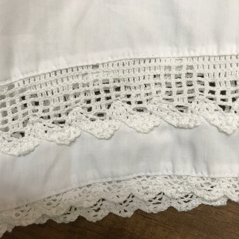 Vintage Dirndlbluse weiß - Gr.38, Ansicht 2