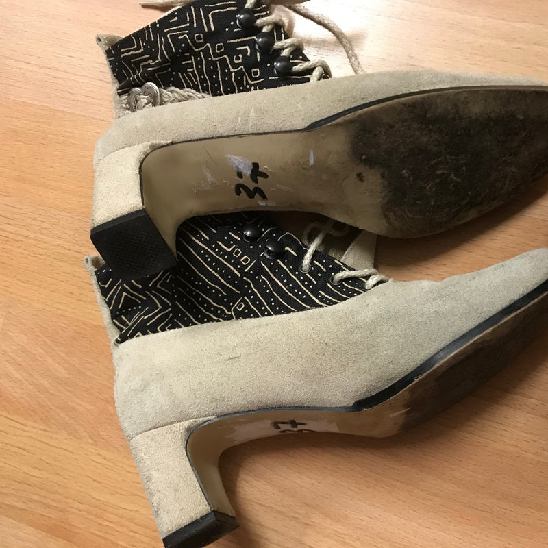 Trachten Stiefeletten Damen Schuhe Gr.37