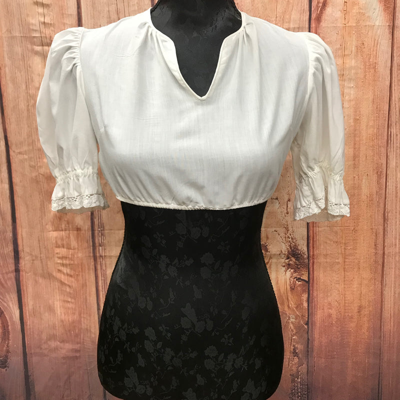 Vintage Dirndlbluse Gr.34/36
