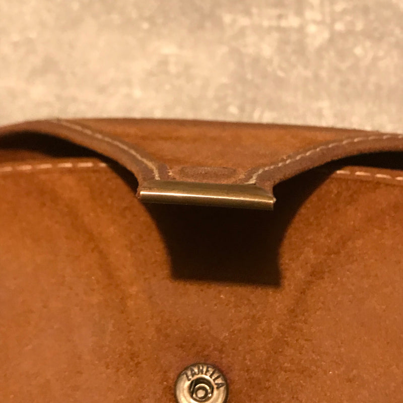 Vintage-Lederetui Gürteltasche Brillenetui