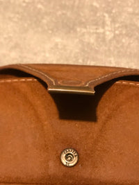 étui en cuir vintage sac ceinture étui à lunettes