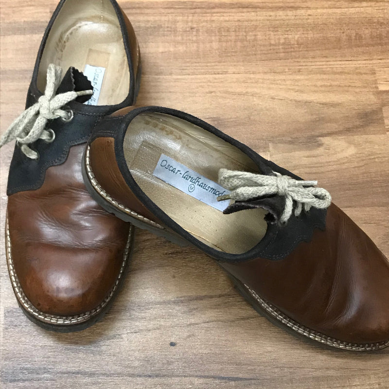 Haferlschuhe zweifarbig Gr.43