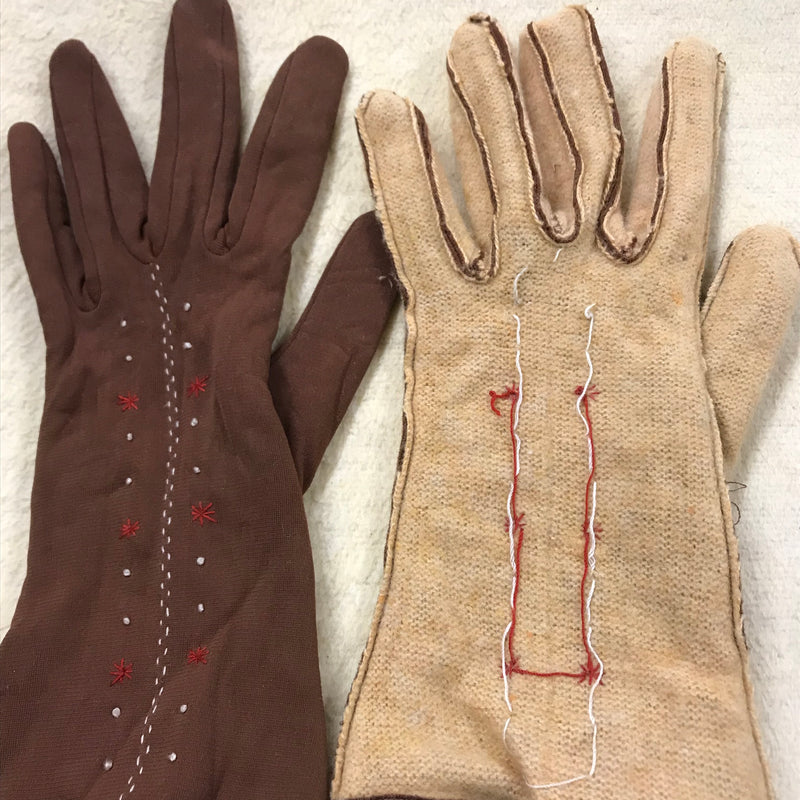Antike Handschuhe aus den 1920er Jahren, Unikat