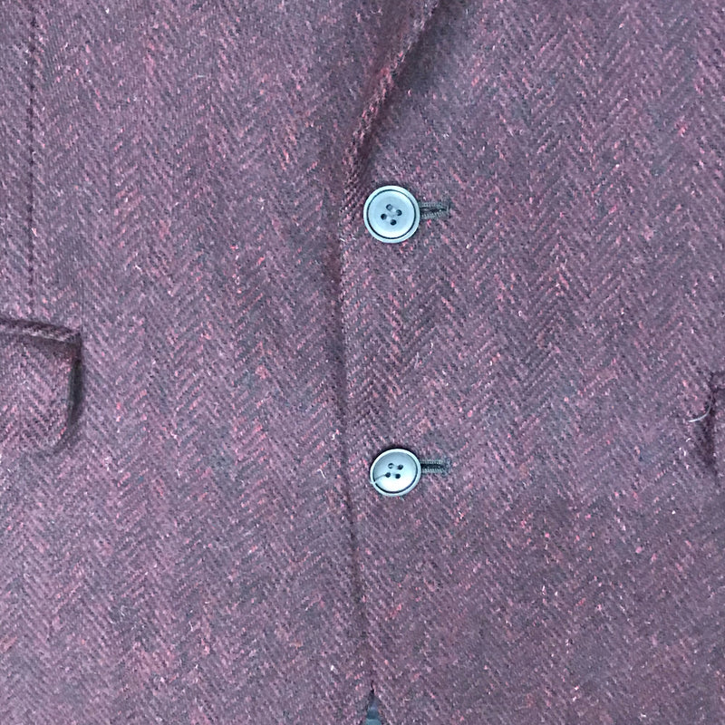 Herren Vintage Tweed Jacke Blazer  aus Schurwolle Gr.26