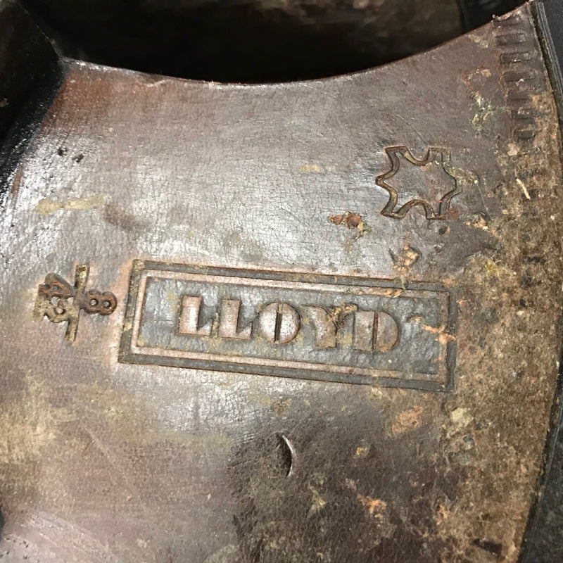 Vintage Leder Herrenschuhe Gr.42, Halbhoch