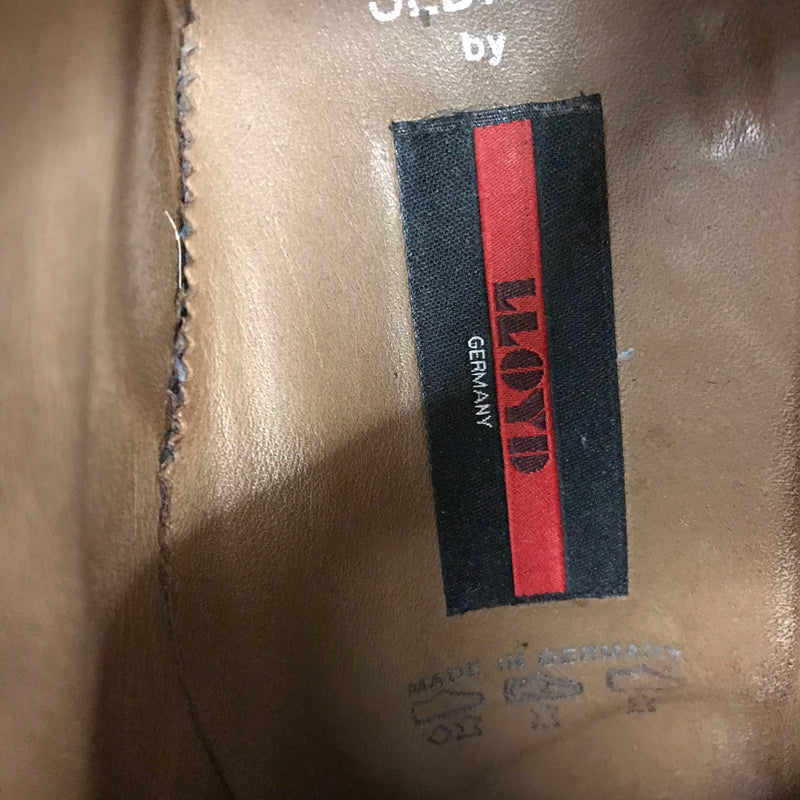 Vintage Leder Herrenschuhe Gr.42, Halbhoch