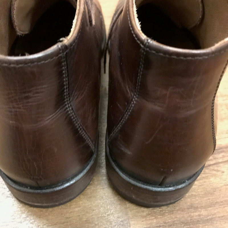Vintage Leder Herrenschuhe Gr.42, Halbhoch