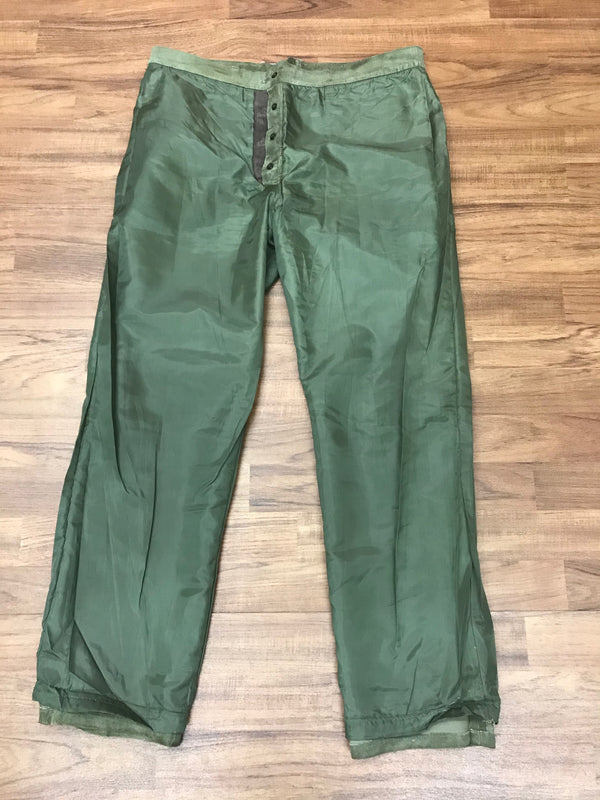 Grüne Trachtenlederhose aus Echtleder – Größe 54