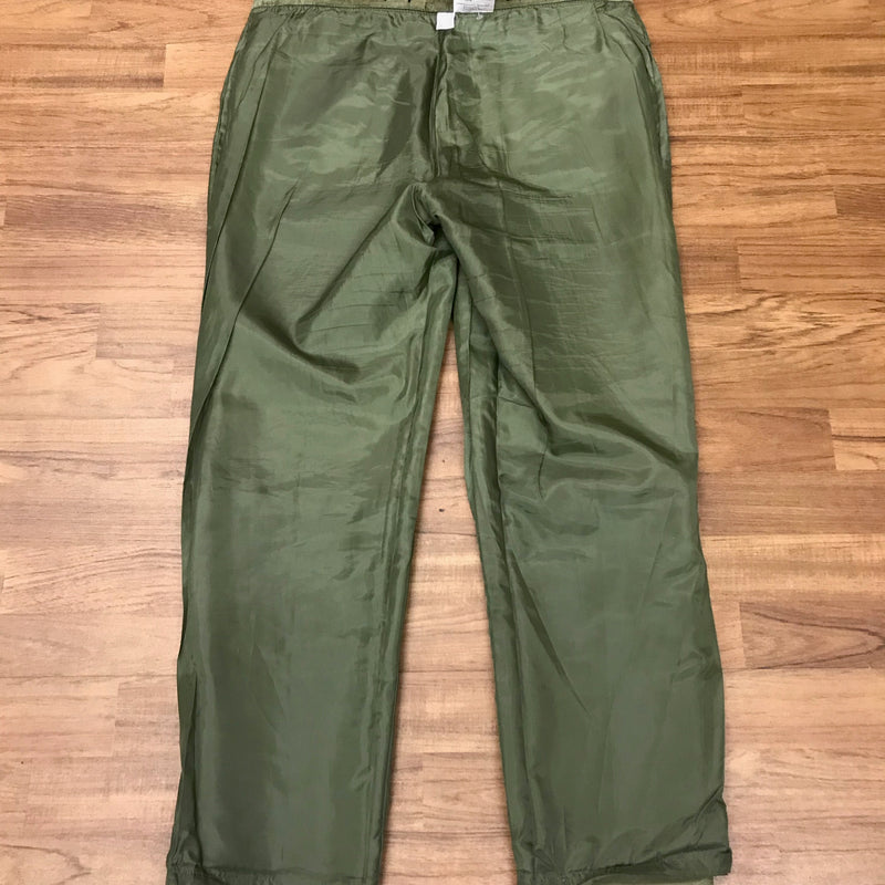 Grüne Trachtenlederhose aus Echtleder – Größe 54