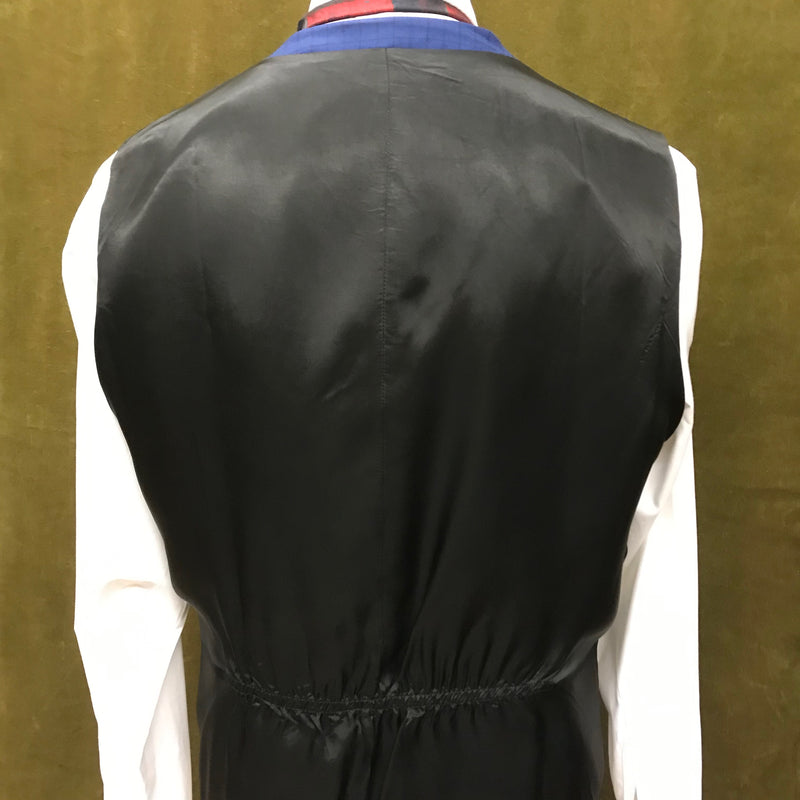 Herren Weste in Blau-Schwarz – Größe 54