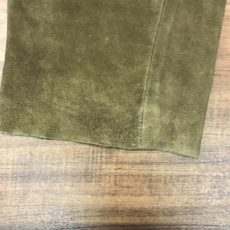 Braune Trachtenlederhose aus Ziegenleder – Größe 48