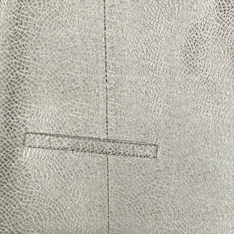 Wilvorst Herren-Weste Set in Creme/Silber, Gr.54