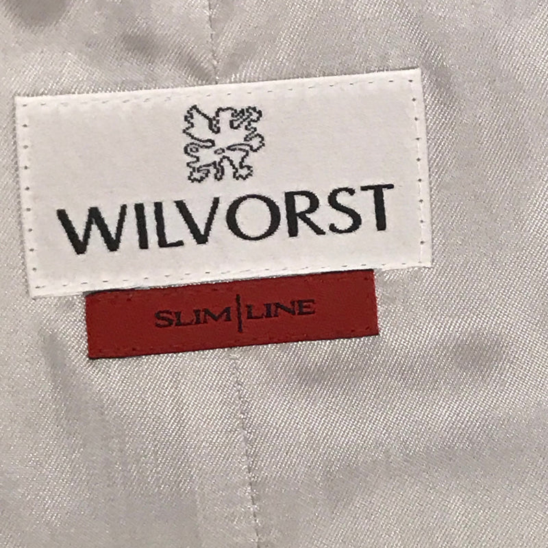 Wilvorst Herren-Weste Set in Creme/Silber, Gr.54