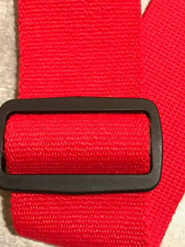 Extra breite Hosenträger in Rot