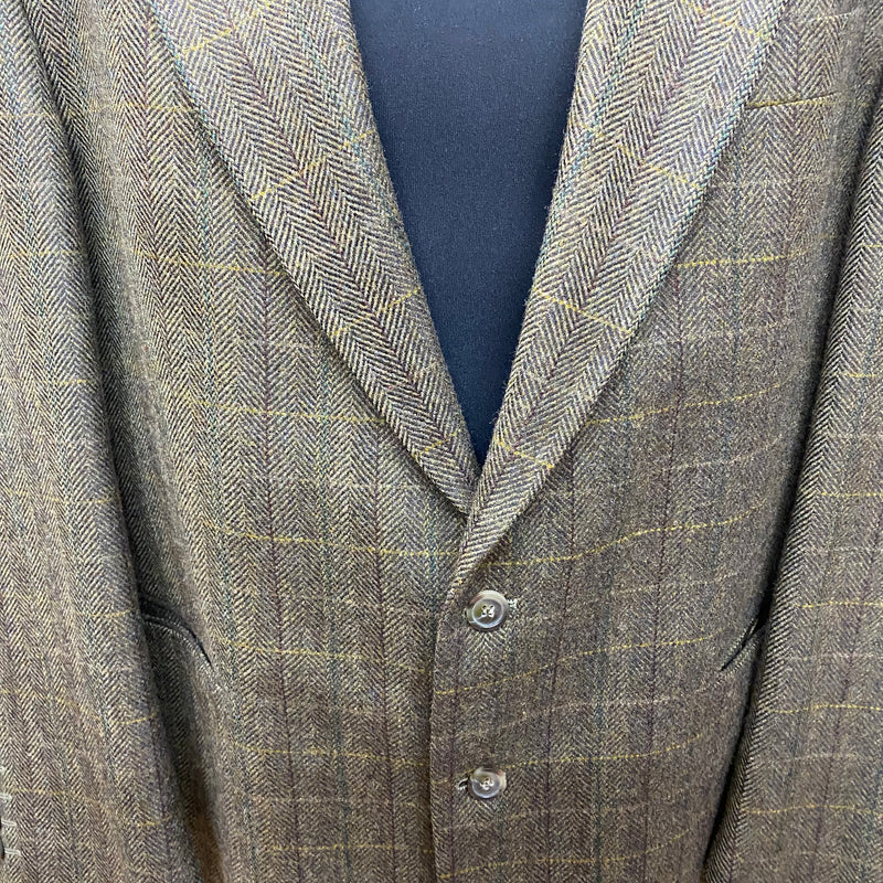 Karierte Tweedjacke Gr.27