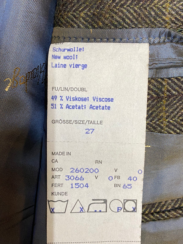 Karierte Tweedjacke Gr.27