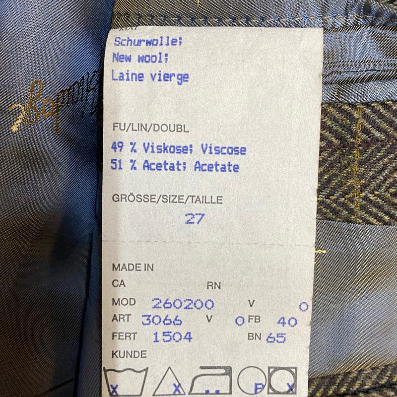 Karierte Tweedjacke Gr.27