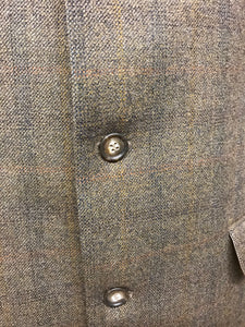 Herren Vintage Tweed Jacke Blazer  Gr.54 aus Schurwolle