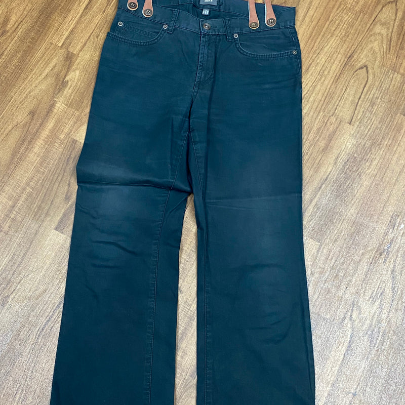 Jeanshose mit Hosenträger im 50er Jahre Retro-Stil, Gr.30/34