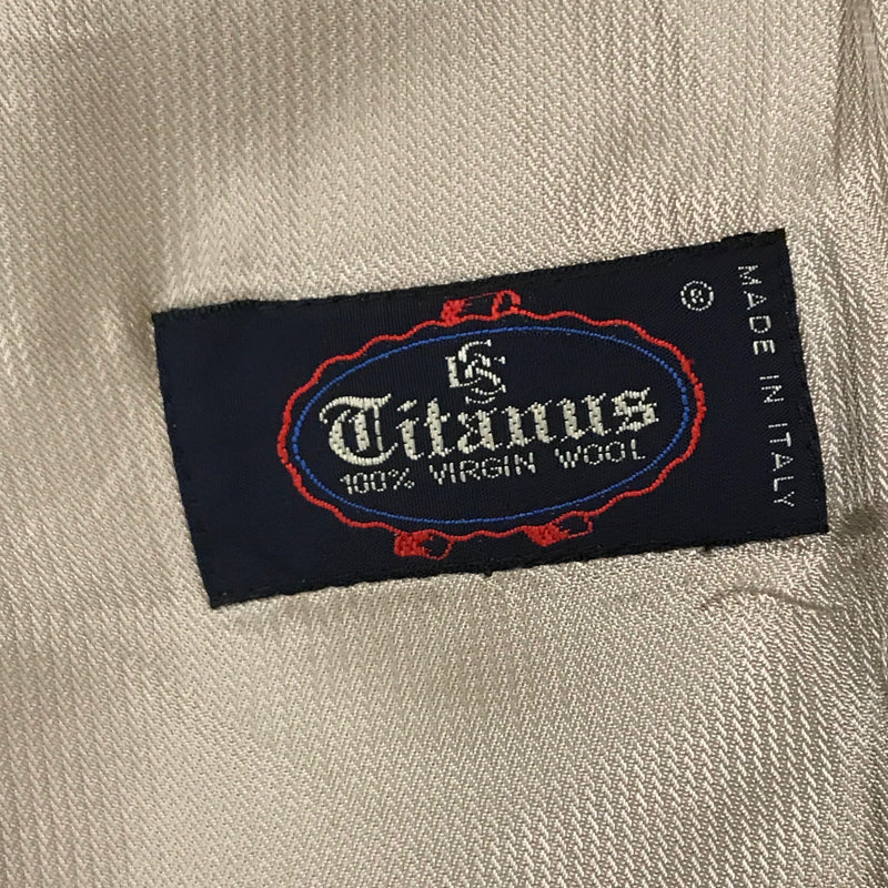 Kariertes Vintage Sakko in Größe 94 aus 100% Schurwolle