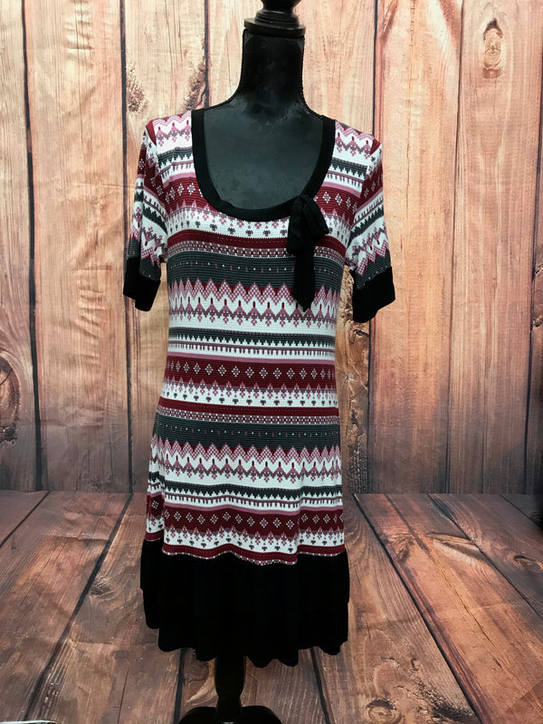 Strick-Kleid im 20er Jahre Stil Gr.42