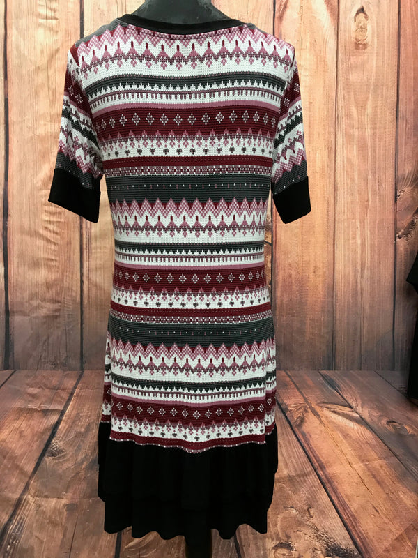 Strick-Kleid im 20er Jahre Stil Gr.42
