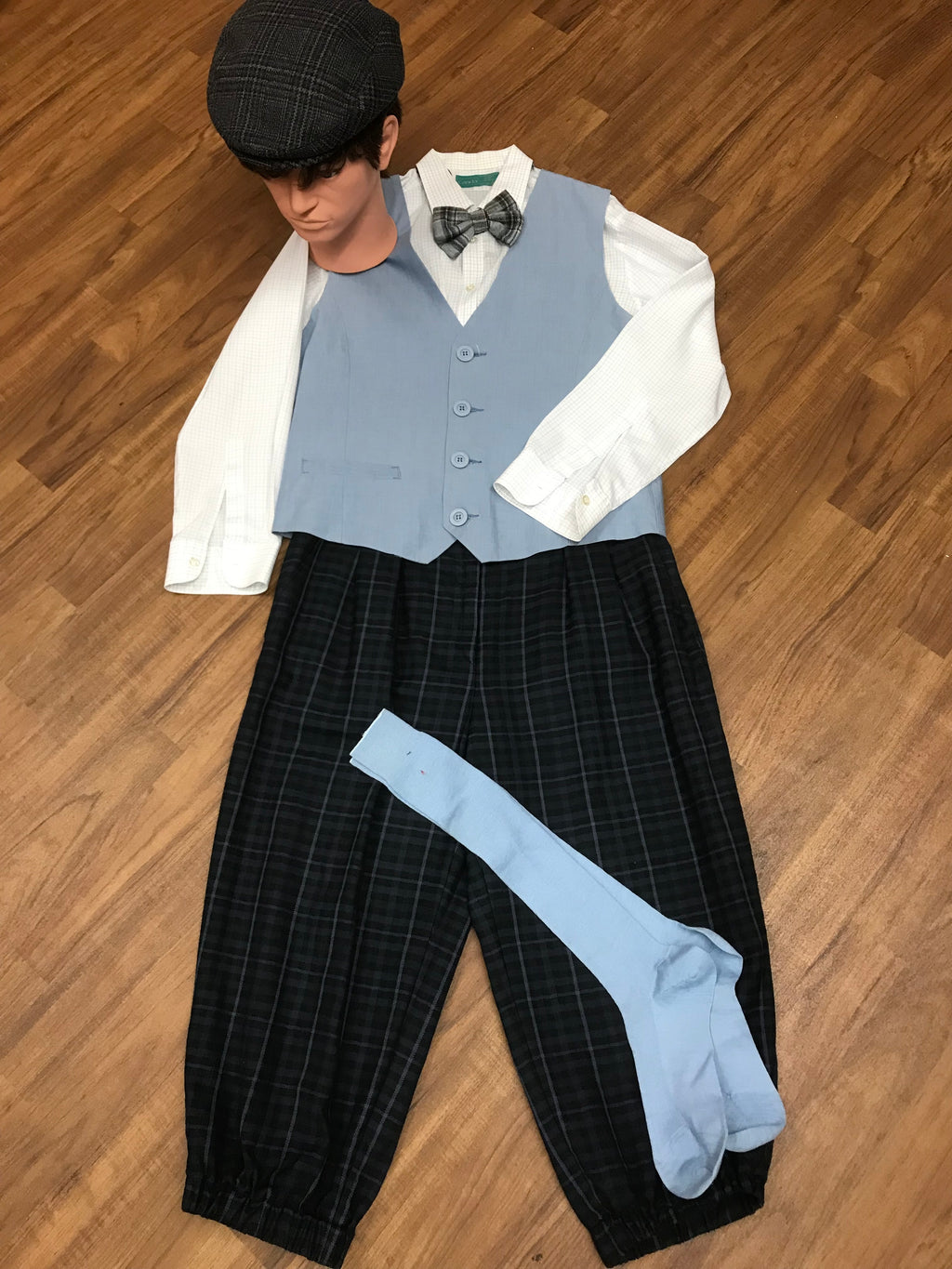 Peaky Blinders Kostüm Gr.48, 20er Jahre Mode mit Knickerbocker