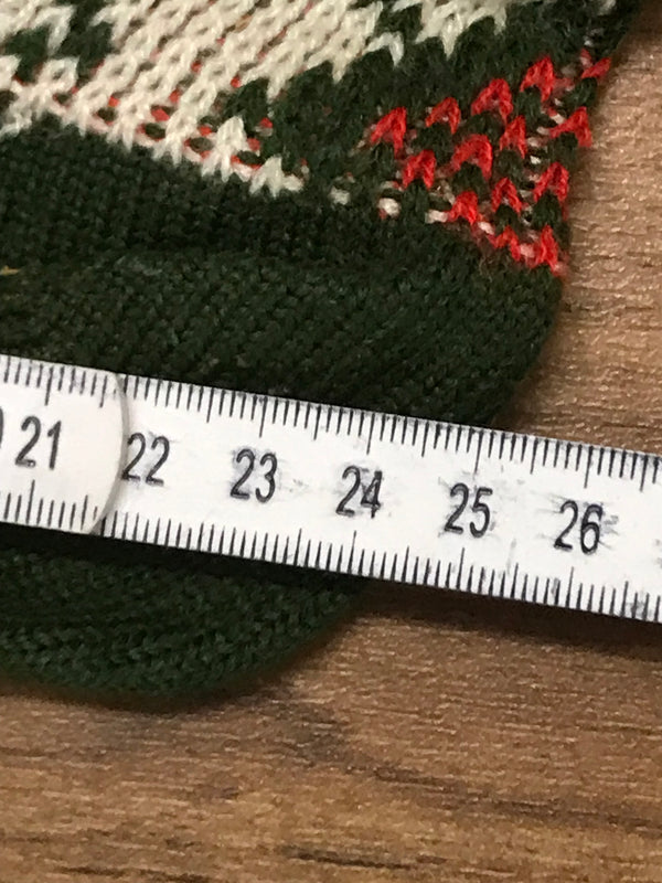 Vintage Kniestrümpfe mit Sternenmuster Unikat
