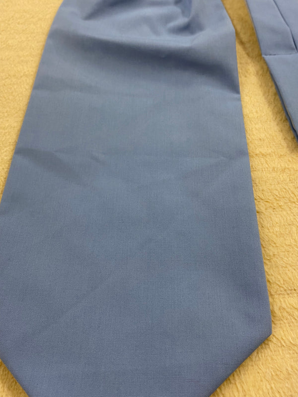 Schalkrawatte Vintage grau uni