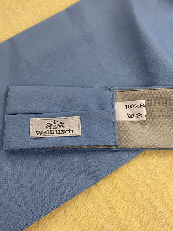 Schalkrawatte Vintage grau uni