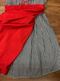 Dirndl taille 42, à carreaux