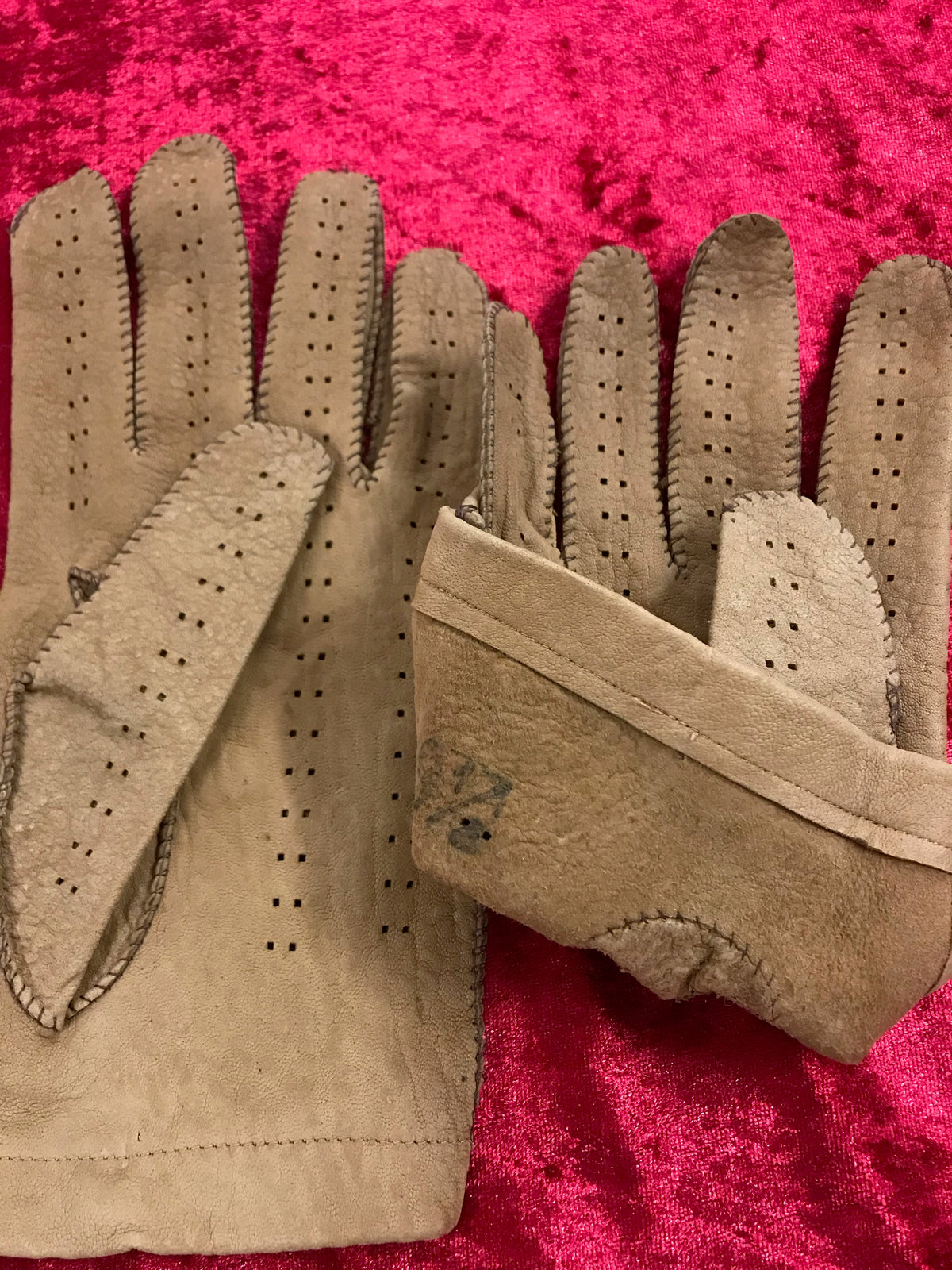 Gants en cuir gants de conducteur voitures anciennes