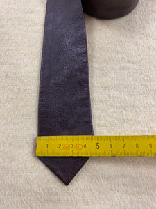 Vintage-Krawatte aus echtem Leder