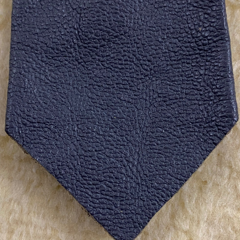 Leder-Krawatte, violett farbend