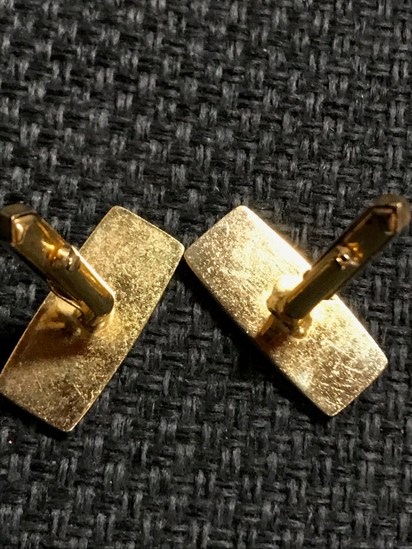 Manschettenknöpfe gold mit Stein
