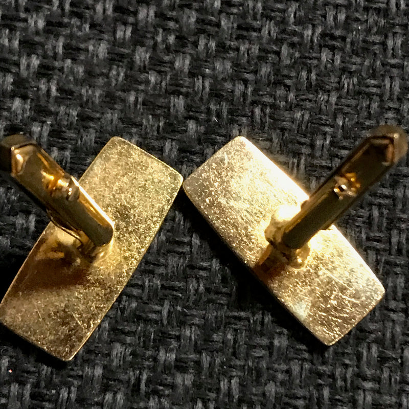Manschettenknöpfe gold mit Stein
