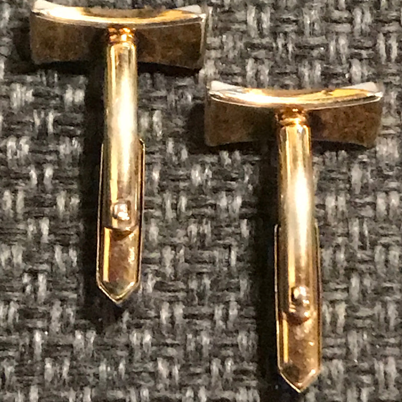 Kleine Manschettenknöpfe mit Permutt