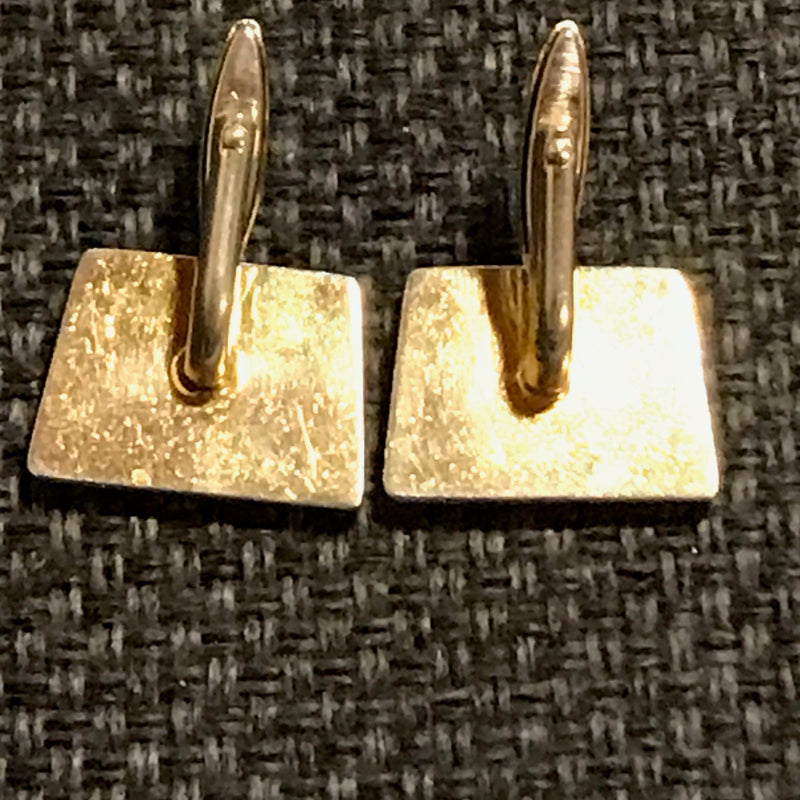 Manschettenknöpfe mit rotem Stein