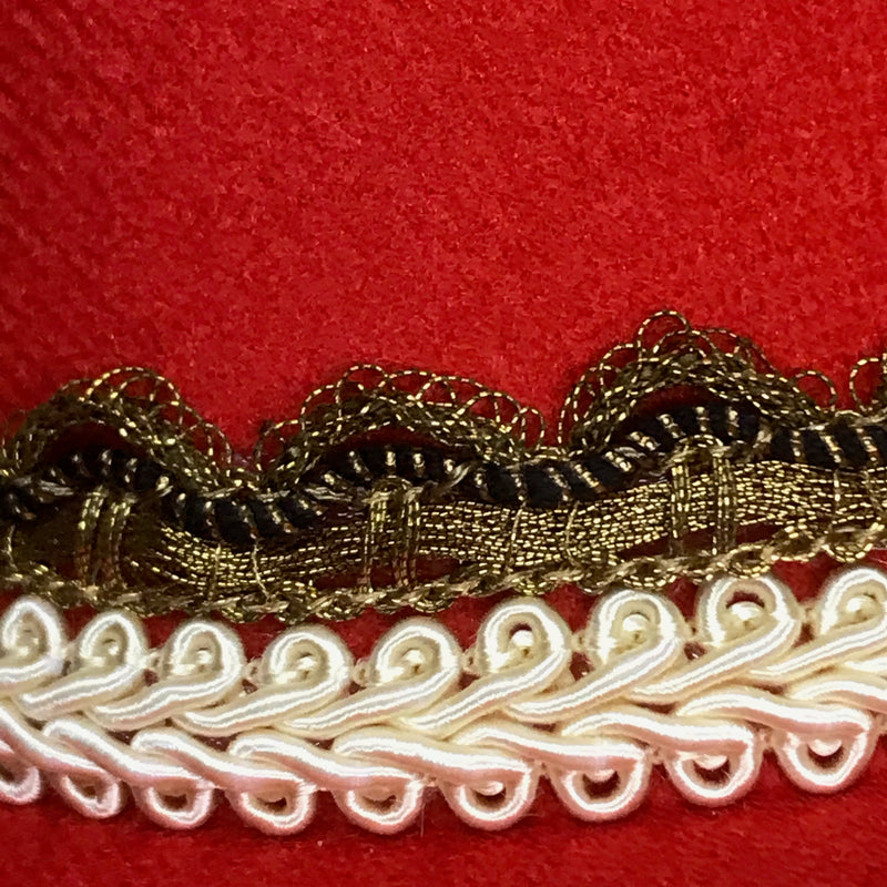 Steampunk Mini-Zylinder in rot Unikat