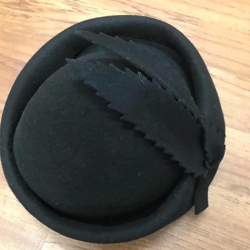Vintage 50er-Jahre Kleid Gr.38 Secondhand Oldtimer Damen schwarz weiß
