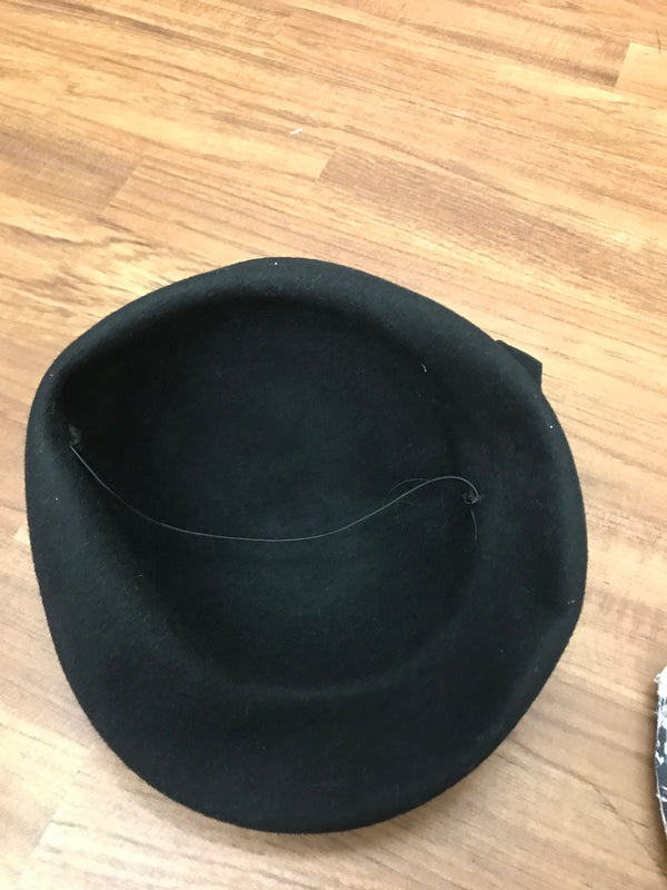 Vintage 50er-Jahre Kleid Gr.38 Secondhand Oldtimer Damen schwarz weiß