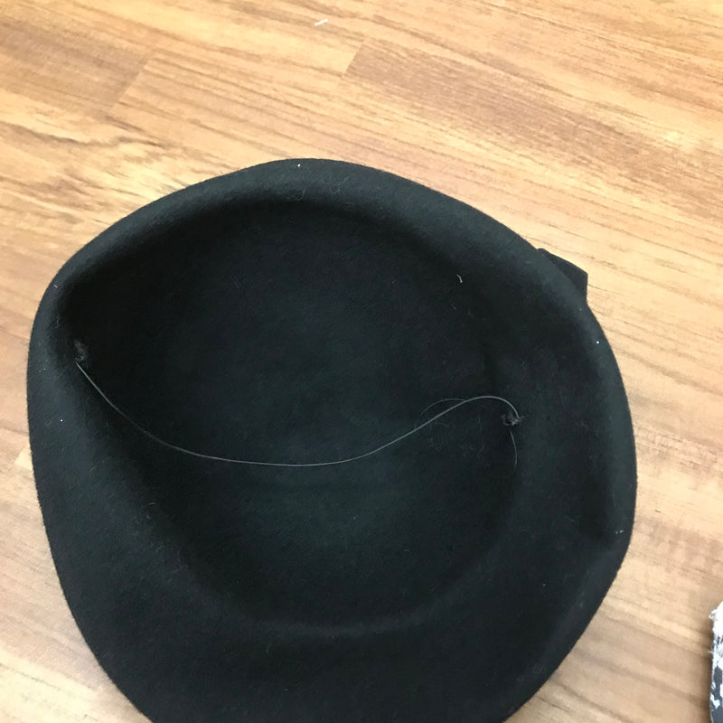 Vintage 50er-Jahre Kleid Gr.38 Secondhand Oldtimer Damen schwarz weiß