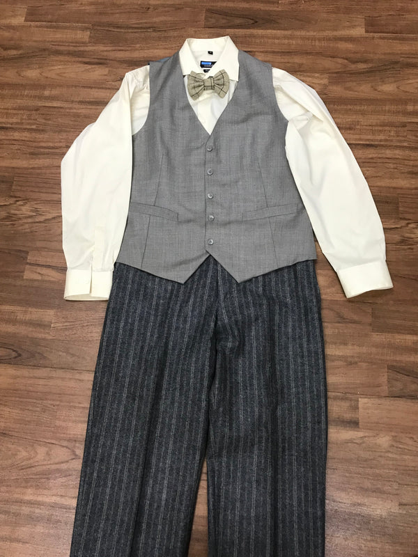 Gestreifter Peaky Blinders Thomas Shelby Anzug Gr.102