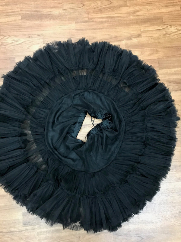 Petticoat 50er Jahre Unterrock, Gr.M in schwarz