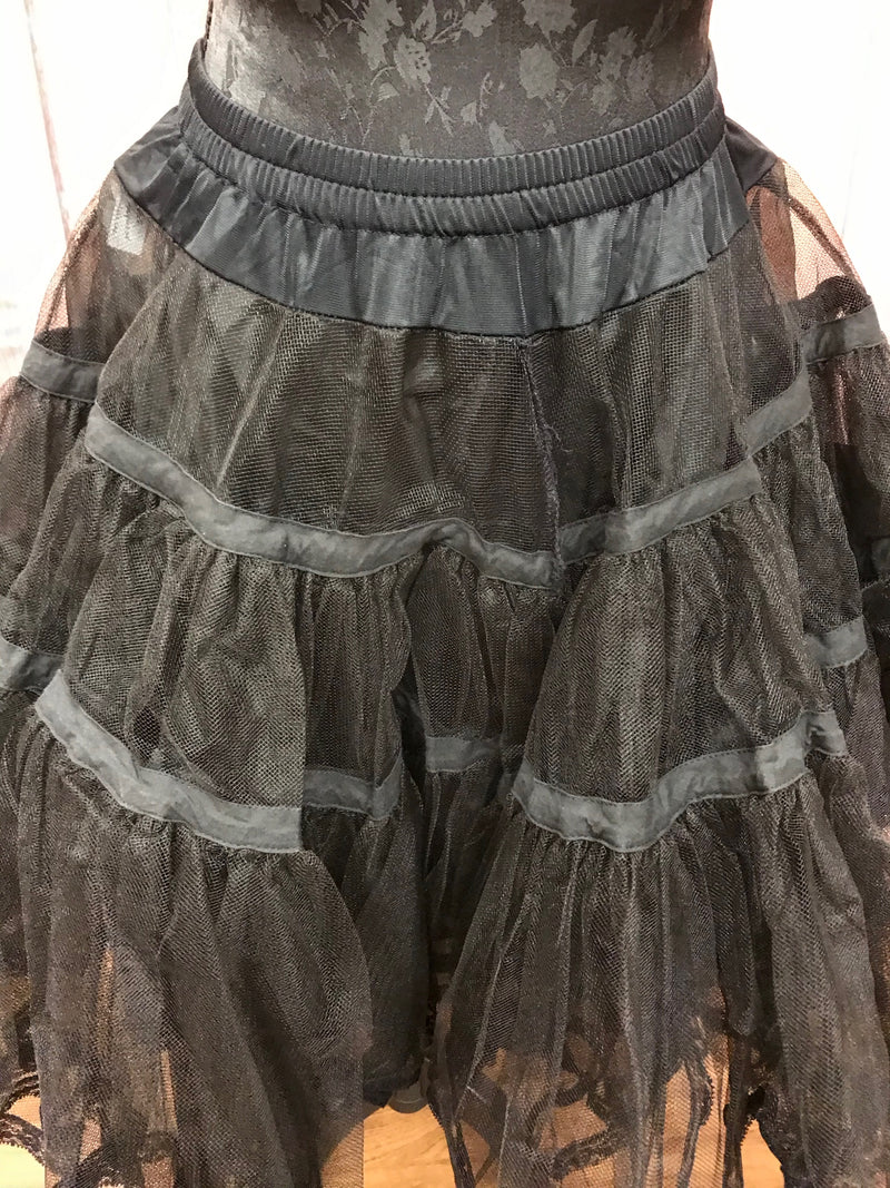 Petticoat 50er Jahre  Stil schwarz, Gr.M