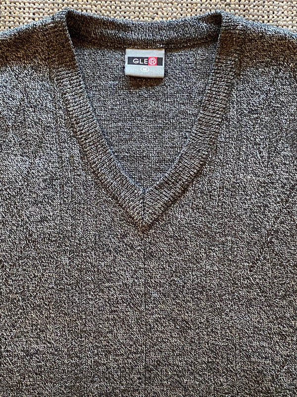 Secondhand Pullunder Pulli Gr.XL grau meliert
