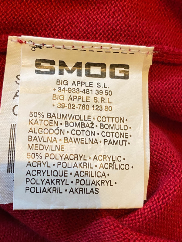 Roter Vintage Pullunder Gr. XL
