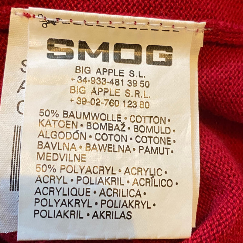 Roter Vintage Pullunder Gr. XL