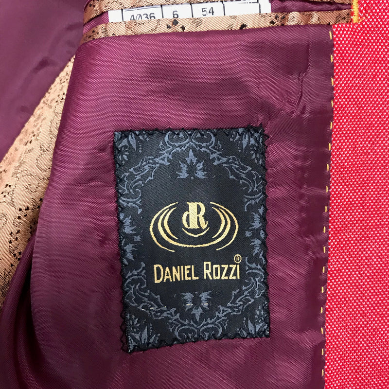 Rotes Sakko „Daniel Rozzi“ – ca. Gr. 48